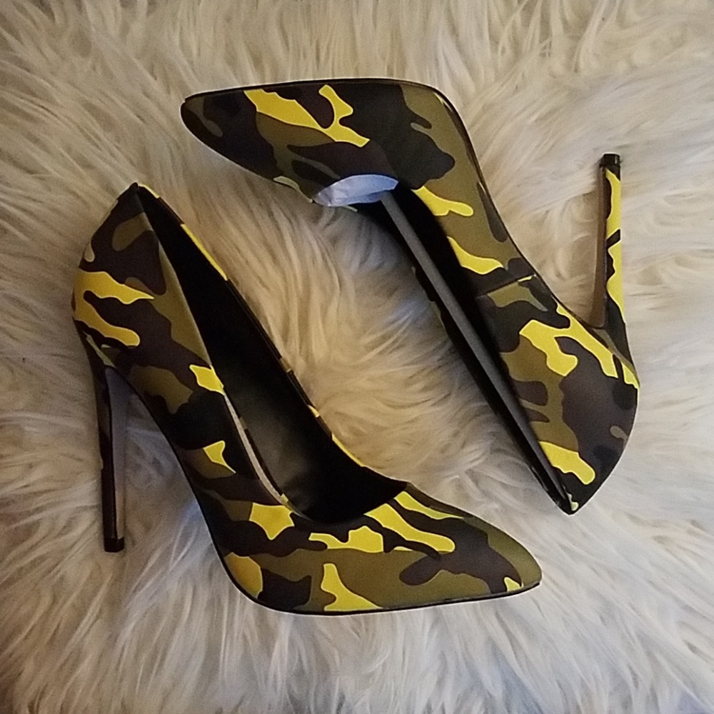 Camo heels